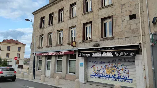 Café du marché à Roche-la-Molière