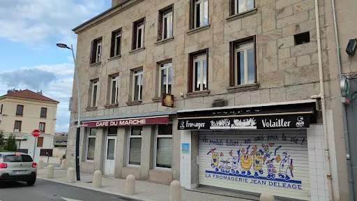 Café du marché à Roche-la-Molière