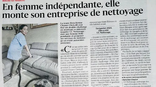 CC Nettoyage à Roche-la-Molière